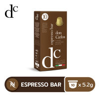 Don Carlos Nespresso Capsule 10x Espresso Bar Italian Coffee