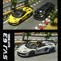 1/24 Scale Lamborghini SVJ 63 Diecast Alloy ดึงกลับรถสะสมของเล่นของขวัญ/คอลเลกชัน/เด็ก