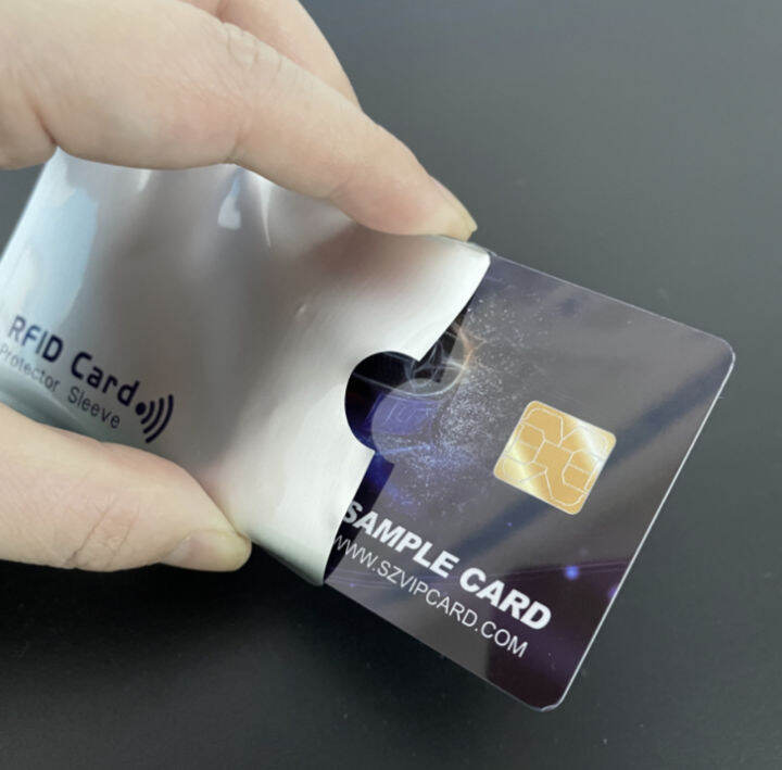 RFID Card Protector Sleeve (5 pcs) Lazada PH