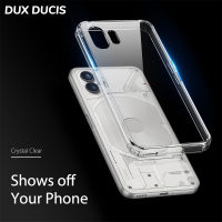 DUX DUCIS CLIN เคสโทรศัพท์ทนกระแทกแข็ง เคสใสป้องกันการเกิดสีเหลืองการป้องกันเต็มรูปแบบ สำหรับ Nothing Phone 1 Nothing Phone 2