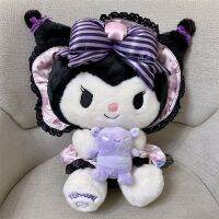 Sanrio ชุดฤดูใบไม้ผลิกระต่ายต้นฉบับใหม่2023ตุ๊กตาผ้ากำมะหยี่เมโลดี้ Kuromi เด็กผู้หญิงของขวัญวันหยุดนุ่มยัดไส้อนิเมะ Plushie การ์ตูนน่ารักของเล่น