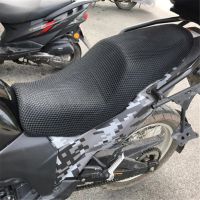 For Kawasaki Versys-X 300 Rear Seat Cowl Cover 3D Mesh Protector Motorcycle Accessories Versys X 300 X300 2017 2018 2019 2020