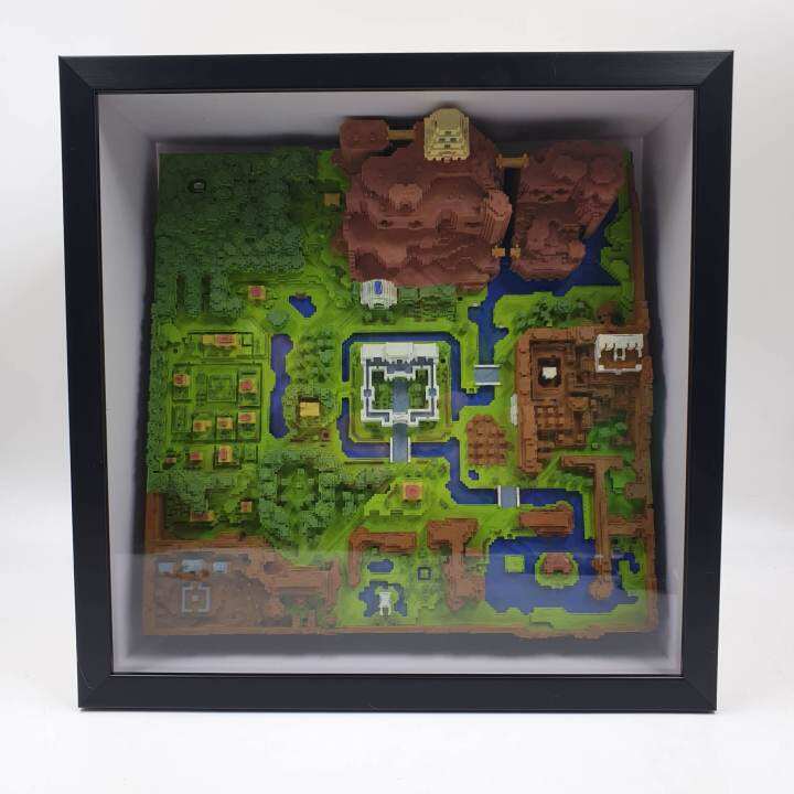 The Legend of Zelda 3D Printed Map | Lazada PH