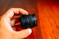 (For Nikon 1 Mirrorless)เลนส์มือหมุน ละลายหลัง รูรับแสงกว้าง 50mm F1.4