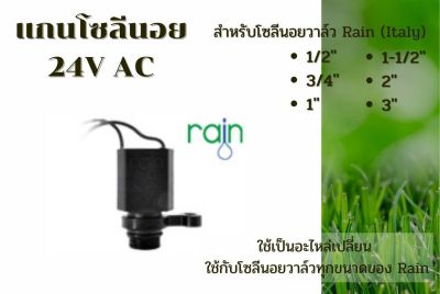 อะไหล่ คอยล์วาล์วไฟฟ้าโซลีนอย AC 24V Rain Italy