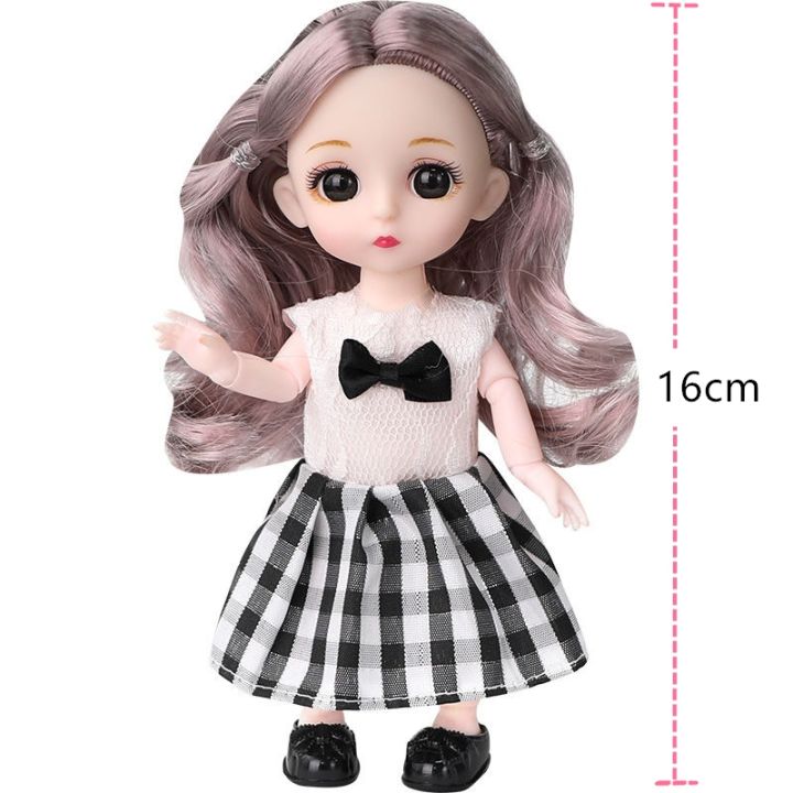 hot-dt-scale-1-12-16cm-bjd-with-and-shoes-movable-13-joints-face-child-for-kids