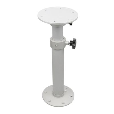 Adjustable Table Pedestal Detachable Table Base Stand Leg Base Mount -Frame Aluminum Alloy Table Base for RV Boat Yacht