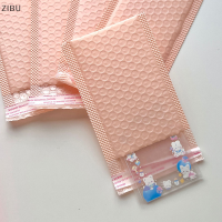 ZIBU 10ชิ้น/แพ็ค Pink Purple Bubble BAG thicked Express Package BAG self adhesive Courier จัดส่ง mailers Sticker Holder