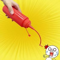 【LZ】♂  Funny Prank Ketchup Bottles Practical Jokes Tomato Sauce Prank And Jokes Toys For Kids Cool Children Toys Fake Mustard Surprises