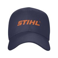 New Available Stihl logo Baseball Cap Men Women Fashion Polyester Solid Color Curved Brim Hat Unisex Golf Running Sun Ad