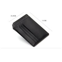 Baellerry Ultra Slim Premium Fashion PU leather Men Wallet Card Holder - A342