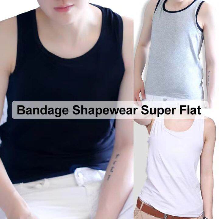 Bandage Chest Binder Breathable Tomboy Vest Tank Casual Breast Binder Camisoles Undershirts