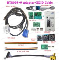 RT809F Universal ISP USB Programmer + 9 Items With 1.8V / SOP8 Adapters Socket + EDID Cable Calculators