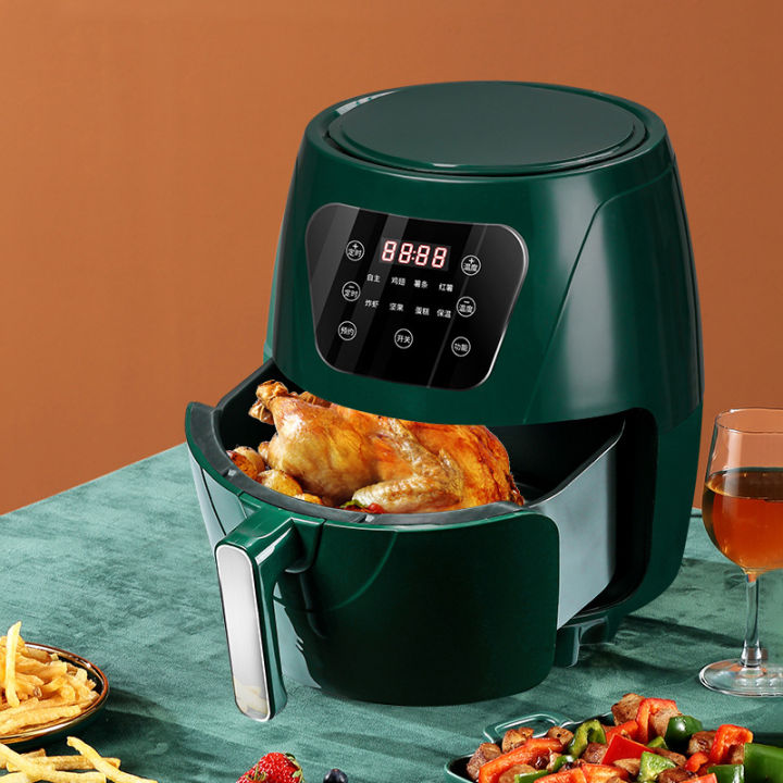 8L Non-stick Digital Air Fryer Low Fat Oil Free Healthy Frying