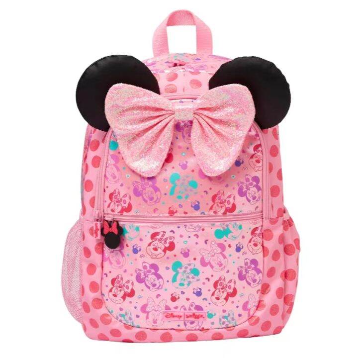 Smiggle Backpack Cute Minnie Mouse Classic backpack | Lazada