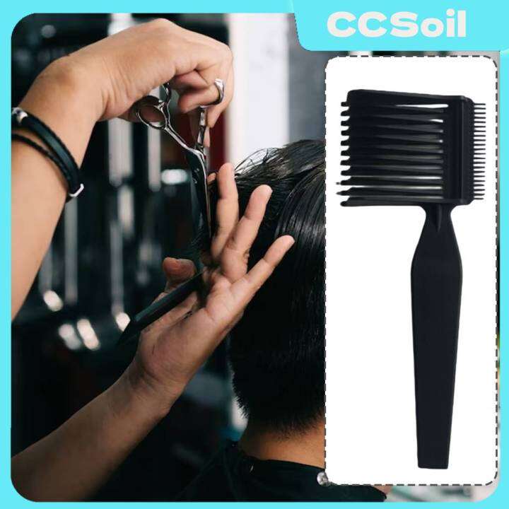 Ccsoil Curved Positioning Comb Blending Comb For Barber Hair Salon 