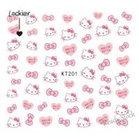 【hot sale】 ∈☒ B50 [Lockier] Nail Stickers holle kitty Cat cute Children stickers Cartoon 3D fruit