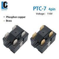 PTC-7 4.7/12/15/22/33OHM Stainless Steel Starter Relay Air Conditioner Capacitor Refrigerator Electrical Circuitry Parts