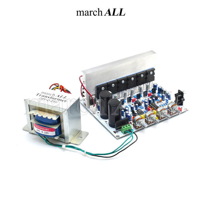 marchall-741ch21-at3-ชุดลงอุปกรณ์-741-amp-บอร์ดแอมป์-2-1-channel-ซับเบส-พร้อมหม้อแปลง-3a-ฟังได้เลย-มีปรีแอมป์-โทน-คอนโทรล-ปรับทุ้ม-แหลม-ปรับ-ซับวูฟเฟอร์-ได้อิสระ-toshiba-ทรานซิสเตอร์-6-ตัว-ซิงค์-พัดลม