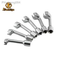 Krachtige Socket Wrench L-shaped Open Hexagonal Slotted Fuel Line Remover Automotive Repair Tools