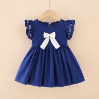 Girls Dress 2023 Childrens Dress New Childrens Clothing Big Childrens Bow Princess Dress Girls Dress  by Hs2023