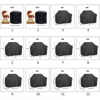 13 Sizes BBQ Cover Waterproof Grill Accessories Barbecue Covers for Weber Gas Large Barbeque UV Outdoor Garden