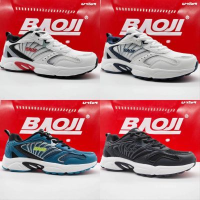 [New 01/2023] BAOJI บาโอจิ แท้100% รองเท้าผ้าใบผู้ชาย bjm756
