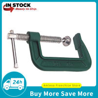 LazaraSale Heavy Duty C Clamp Gโครงเหล็กแคลมป์พร้อมแกนเหล็กและที่จับ2นิ้ว