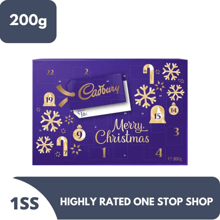 Cadbury Advent Calendar Milk Chocolate 200g Lazada PH