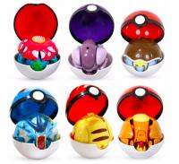 Pikachu Pokemon Figures Genuine Original Box Deformation Toy Anime Figure  Charizard Greninja Pocket Monster Pokeball Model Gift