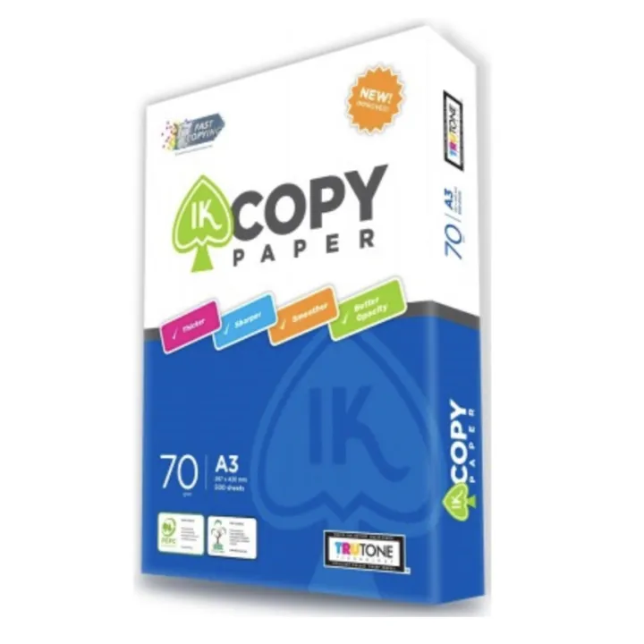 Kertas Hvs A4 And F4 70 Gr Ik Copypaper Ik Copy Paper 1 Rim 500