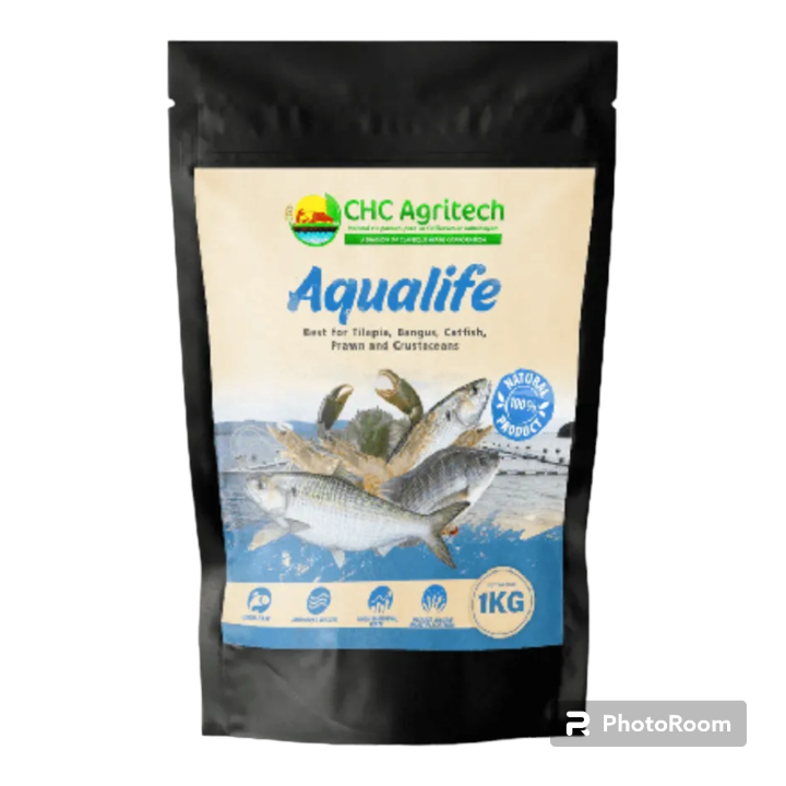 CHC Agritech AQUALIFE 1kg Organic Fish and Marine Life Tilapia, Bangus