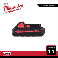 Milwaukee แบตเตอรี่ 18 โวลท์ High Output ขนาด 3 แอมป์-อาว รุ่น M18 HB3