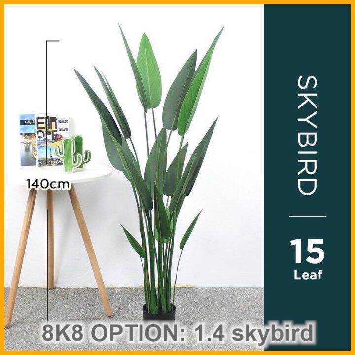 Pokok Premium Skybird,yucca ,palm Tree,monstera,artificial Premium