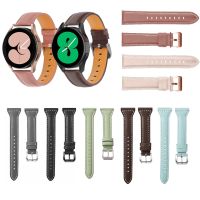 20mm Genuine Leather Band Strap for Samsung galaxy watch 4 5 6 Watch5 Pro Watch6 watch4 classic 42mm 46mm 40mm 44mm 43mm 47mm High-quality Fashion Slim watch Elegant band