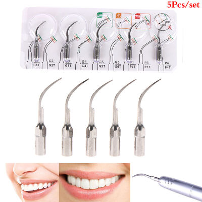 5Pcs Dental scaler tip Oral Hygiene Dental Material Disposable Dentistry Machine Replacement Tip Teeth Cleaning Blade Woodpecker Care Tool