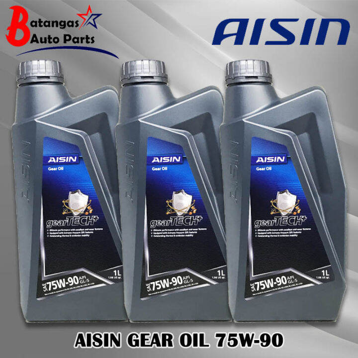 AISIN GEAR OIL 75W-90 3 LITERS | Lazada PH