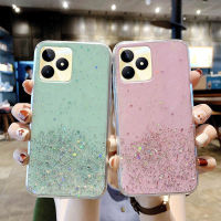 เคสโทรศัพท์OPPO Realme C51 C55 C53แฟชั่นใหม่แวววาวปลอกซิลิโคนกันกระแทกใสนิ่มเคส OPPO Realme C51เคสโทรศัพท์สวยปก