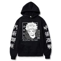 New Anime Sweatshirts Jujutsu Kaisen Mens Hoodie Harajuku Unisex Fashion Casual Hoody Male Streetwear Yuji Itadori Print Hoodie Size XS-4XL