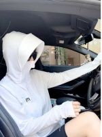 【YF】 Sun protection clothing for women ice thin jacket new long sleeved cardigan summer 2023 hood breathable sun