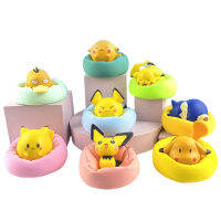 ใหม่โปเกมอน8ชิ้นเครื่องประดับตุ๊กตาของเล่นรูปการกระทำ Pikachu Psyduck S Norlax Kawaii เก็บรุ่นสำหรับเด็กฮาโลวีนของขวัญคริสต์มาส