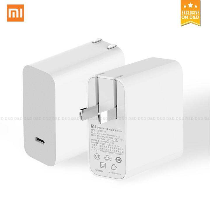Xiaomi Mi 45w USB TypeC Power Adapter Lazada PH