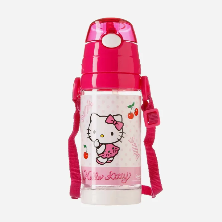 Hello Kitty Pop Up Water Bottle 500ml | Lazada PH