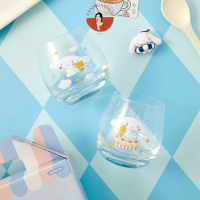 [พร้อมส่ง] Cinnamoroll Glass Set 2 P : แก้ว Cinnamoroll (Sanrio) Set 2 ใบ  Make in Korea