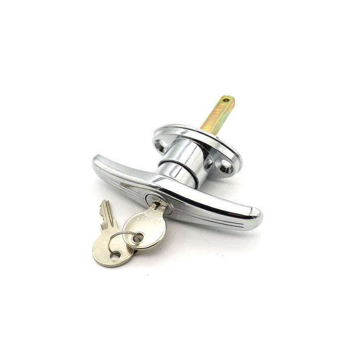Garage Door Opener T Lock Handle with 2 keys Rustproof Security Locks