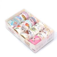 20 Pcs Washi เทปชุด Ocean Scrapbooking Retro Masking Wash เทปดอกไม้ Washitape Fita Adesiva Adhesiva Decorativa