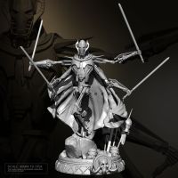 80mm Resin figure model kits DIY toy colorless and self-assembled TD-3794