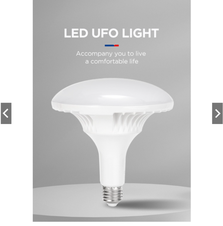 Decovolt Super Bright Energysaving UFO LED lamp Ceiling Light 30w / 50w bulb Flat Ceiling E27