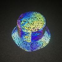 NEW Colorful Reflective Fishermans Hat Men Bucket Hats Night Reflect Light Women Punk Rock Hip Hop Caps Sun Fisherman Cap Gorro