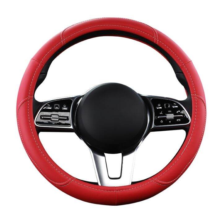 yf-motocovers-car-anti-slip-leather-steering-wheel-cover-universal-car-wheel-protective-fashion-style-38cm-pink